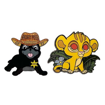 Mua Custom Soft Enamel Lapel Pins with Logo in Iron & Zinc Alloy - Personalized Enamel Pins online manufacture