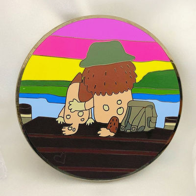 Mua đồ thủ công kim loại tùy chỉnh bán buôn logo anime glitter pins badge metal lapel soft hard enamel pins online manufacture