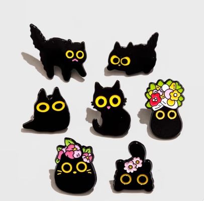 Mua Kim loại 1.5in mềm mịn Lapel Pin Badge kim loại cứng Custom Metal Pin Badges online manufacture