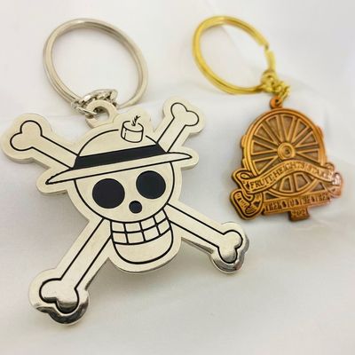 Mua Móc khóa tùy chỉnh với logo 3D chữ nổi, men cứng mềm và mặt sau phun cát cho móc khóa quảng cáo online manufacture