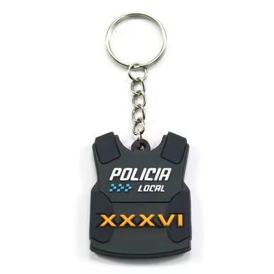 Mua Custom Logo PVC Rubber Keychain with 3D/2D Design for Promotional Keyrings online manufacture