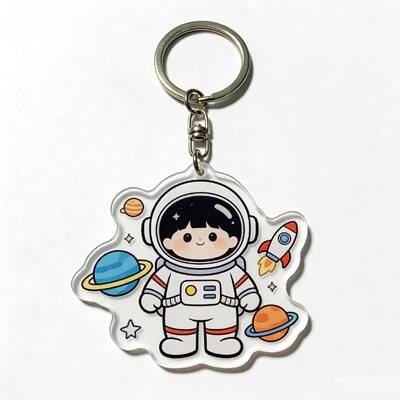 Mua Nhẫn chìa khóa Acrylic minh bạch tùy chỉnh Nhẫn chìa khóa động vật dễ thương và đầy màu sắc online manufacture