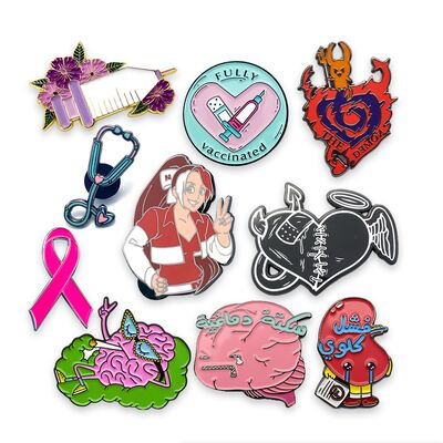 Mua Custom Lapel Pin với độ dày 1,5mm và kích thước 35mm Được sản xuất trong 5-7 ngày làm việc online manufacture