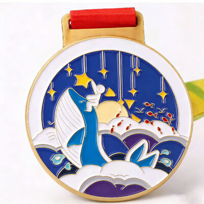 Mua Tạo huy chương thể thao tùy chỉnh bằng kim loại kẽm mạ vàng hoặc bạc và đồng với giá bán buôn. online manufacture