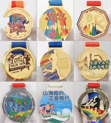Trang trí huy chương tùy chỉnh 3d vàng Taekwondo kim loại huy chương nhựa tùy chỉnh