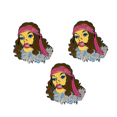 Logo tùy chỉnh Vàng bạc đồng mạ mạ mạ cứng Lapel pin pin kim loại