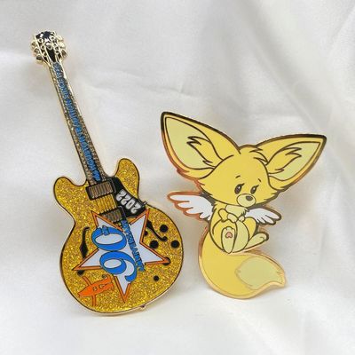 Đinh kẹp tùy chỉnh để xác định danh tính với thủ công men cứng và thiết kế tùy chỉnh