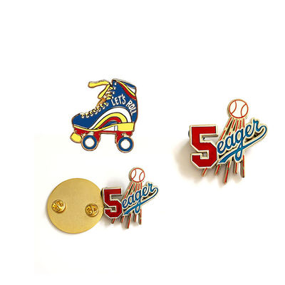 áo chất lượng cao huy hiệu giày trượt ván giày trượt ván pin cá nhân hóa Sport lapel pin