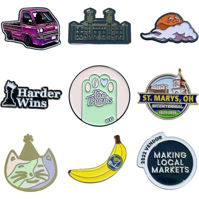 Giá tốt. Custom Lapel Pin with UV Printing Phong cách cổ điển và chủ đề nghệ thuật dân gian trực tuyến