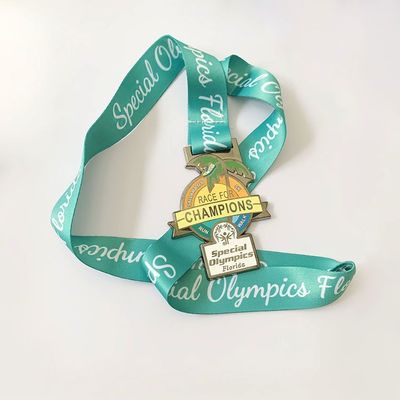 Logo tùy chỉnh thể thao in ấn báo chí danh dự Quạt sự kiện tùy chỉnh Quạt marathon Cool vàng