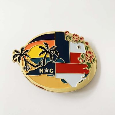 Vòng thép không gỉ dây đai Buckle Đồng hợp kim kẽm kim loại kim loại Custom Logo dây đai kim loại Buckles