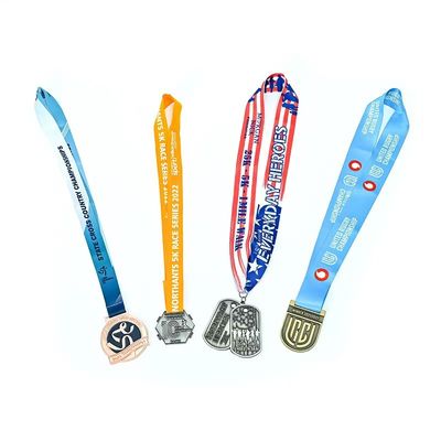 Giá tốt. Thiết kế tùy chỉnh Polyester Lanyards cá nhân hóa với in màn in lụa cho ruy băng huy chương trực tuyến