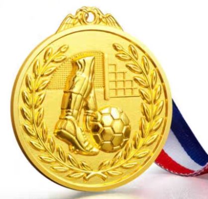 2D 3D vàng bạc đồng bóng đá đồ thủ công kim loại cho thể thao chủ đề huy chương tùy chỉnh kích thước của khách hàng