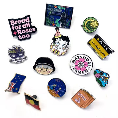 Giá tốt. Nhập hàng số lượng lớn chất lượng cao Logo tùy chỉnh mềm mịn Lapel Pin Metal Badge với độ dày 1,5mm trực tuyến