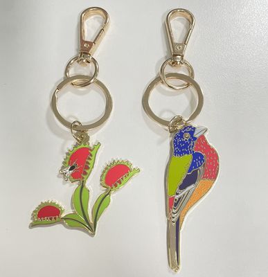 3d Logo Letter Custom Keychain Hard Soft Key Rings Cá nhân hóa