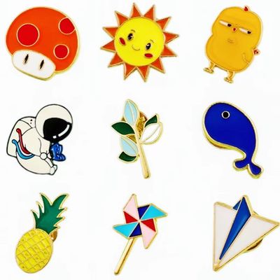 Nhà sản xuất huy hiệu kim loại hợp kim kẽm, ghim ve áo tùy chỉnh theo yêu cầu, logo 2D 3D, ghim men cứng mềm, không giới hạn số lượng đặt hàng, hình hoạt hình
