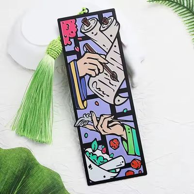 Quà khuyến mãi Món quà Xanh kim loại đồng xu kẽm Nhãn trang tùy chỉnh Nhãn trang cá nhân hóa 3D Đẹp phim hoạt hình Anime Nhãn trang cho sách