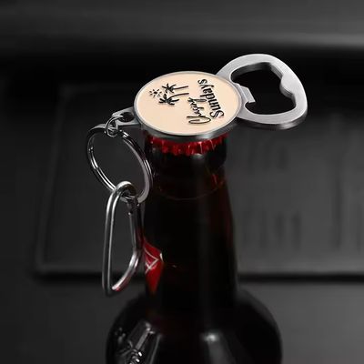 Móc khóa mở nắp chai bia số lượng lớn giá rẻ bằng kim loại có từ tính, mở nắp chai rượu vang, móc khóa, tráng men mềm, móc khóa mở nắp chai tùy chỉnh