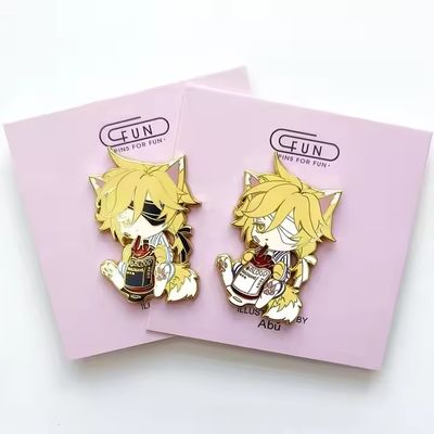 Nhà sản xuất Pin Enamel Cung cấp Phụ kiện thời trang Anime Đẹp Enamel Pin Sản phẩm bán buôn Custom Metal Brooch Cartoon Lapel Pin