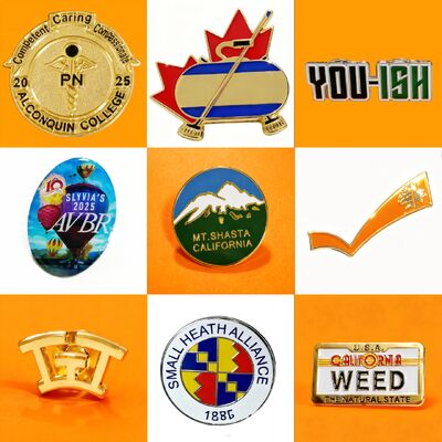 Giá tốt. Logo tùy chỉnh chất lượng cao Sợi kim loại kẽm Lapel Pin với đính kèm nam châm cho quà kinh doanh trực tuyến