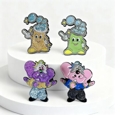 Giá tốt. Ghim cài ve áo men tùy chỉnh cứng mềm với mạ vàng bạc đồng trực tuyến