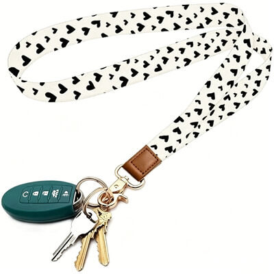 Giá tốt. Keychain Lanyard Holder Cute Long Golden Clamp For Keys Wallet ID Badge Wholesale trực tuyến