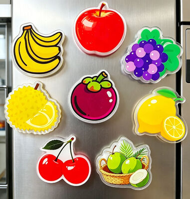 Giá tốt. Magnetic refrigerator sticker Custom Acrylic Strong Magnetic Size Shapes Wholesale trực tuyến