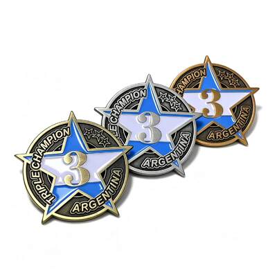 Đinh lapel bọc vàng tùy chỉnh với men mềm và logo tùy chỉnh để xây dựng thương hiệu