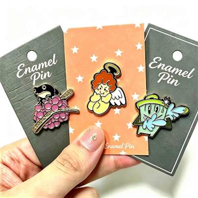 Giá tốt. Tùy chỉnh Men Pins Huy hiệu kim loại chất lượng cao Cá nhân Cổ hiện đại Trâm tùy chỉnh bất kỳ kích thước trực tuyến