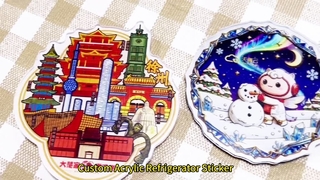 Nhãn dán tủ lạnh acrylic tùy chỉnh