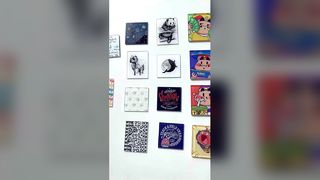 Thiết kế nam châm tủ lạnh acrylic tùy chỉnh được cá nhân hóa Nam châm tủ lạnh động vật dễ thương cho tủ lạnh D