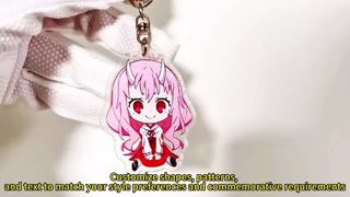 Thiết kế Fob chìa khóa acrylic tùy chỉnh của riêng bạn