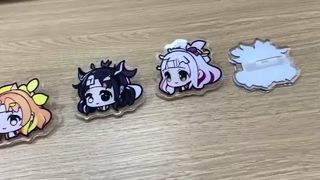 Huy hiệu Pin Acrylic cổ tùy chỉnh – Logo Anime hoạt hình được cá nhân hóa cho Mũ, Quần áo & Trâm cài